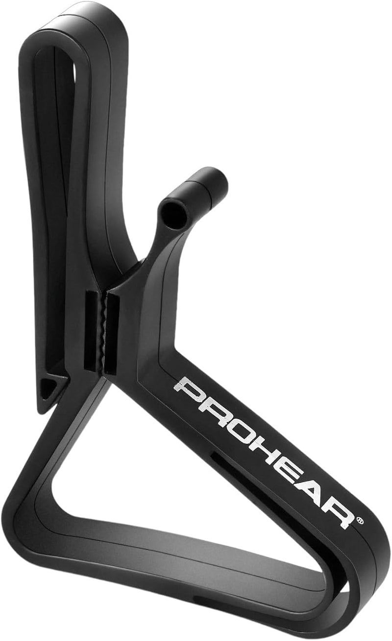 PROHEAR Shooting Ear Protection Holder, Adjustable Belt Clip for Safety Earmuffs- Range Gear & Hunting Accessories - Image 1